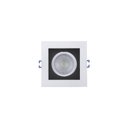 Ver imagem 1 de Spot de LED Recuado Taschibra Frame Mr16 Quadrado 5W Bivolt 3000K Luz Amarela