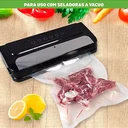 Ver imagem 5 de 100 Unidades Saco Plástico Embalagem Ranhurada 20x25cm