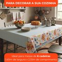 Ver imagem 3 de Toalha de Mesa Retangular 6 Lugares Lepper Pop 1,40x2,10m Algodão Poliéster Floral Manjar