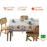 Toalha de Mesa Retangular Lepper 6 Lugares Pop 1,40m X 2,10m Manjar - 5