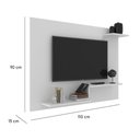 Ver imagem 2 de Painel Denver Tv 42” J Carvalho - Branco