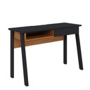 Ver imagem 3 de Mesa para Estudos com Nichos Boyce Preto Noce