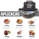 Ver imagem 3 de Panela Elétrica Mexedora para Mexer Brigadeiros e Doces Diversos 8 Litros Robopan Completa