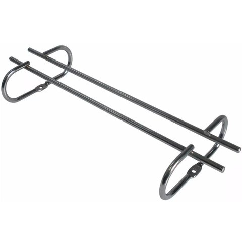 4 Suportes Organizadores de Armário Porta Taças Cromado 42cm