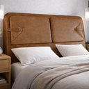 Ver imagem 3 de Cabeceira Cama Box King Estofada 195cm Mali P05 Couríssimo Whisky - Lyam Decor