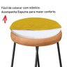 Kit Mesa Bistrô Alta Lena Com 02 Banqueta Bar Corino Amarelo - 3