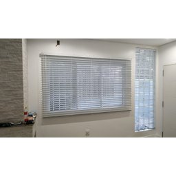 Persiana Horizontal - 1,50m Larg X 1,20m Alt - Alumínio 50mm - Cor: Branca - Persianet - 3
