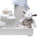 Ver imagem 2 de Kit Higiene Toys Claro Carneirinho Bege Quarto Bebê Infantil Menina Menino