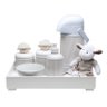Kit Higiene Toys Claro Carneirinho Bege Quarto Bebê Infantil Menina Menino - 1