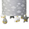 Lustre Tubular Chuva De Amor Cinza Quarto Bebê Infantil Menina Menino - 2