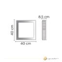 Ver imagem 2 de Plafon Aquarius Efeito Estrelado Acrílico Led 3000k Branco Quente Bivolt 24w