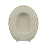Assento Sanitário Plástico Astra Tpk/as Almofadado Bege - 5