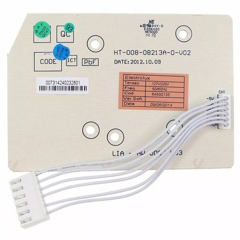 Placa Eletrônica Interface Electrolux Ltc15 Original - 1