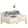 Escrivaninha Infantil 1 Gaveta com Cadeira para Quarto Mdf/madeira Branco Fosco - 4