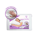 Ver imagem 5 de Kit 2 Travesseiros Nasa Viscorelax Perfil Alto com Memoria