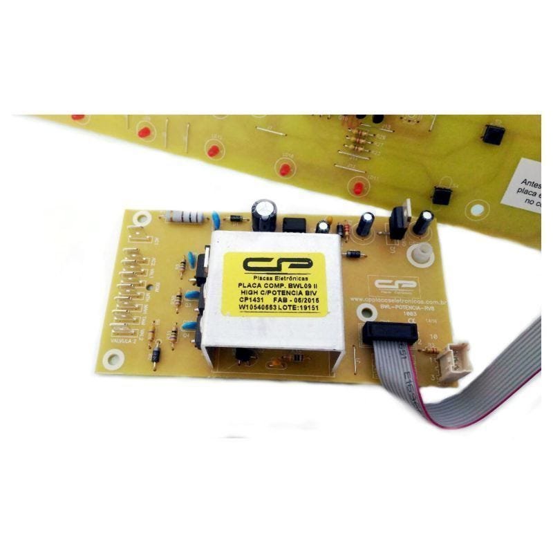 Placa Eletrônica Potência/Interface Lavadora Brastemp BWL09B - 3