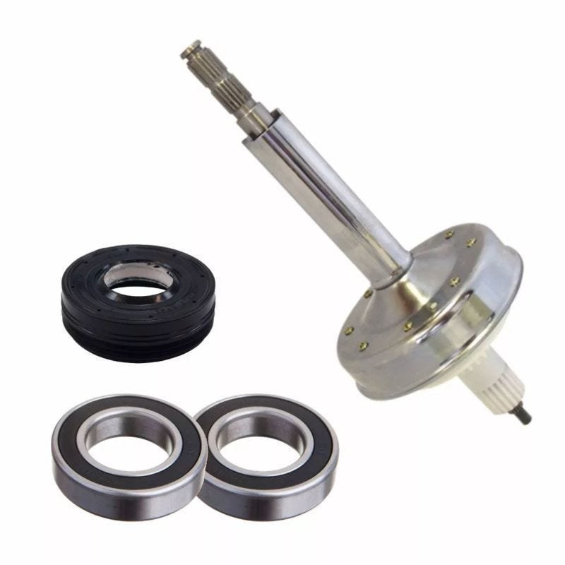 Cambio+ Retentor+ Rolamentos Lavadora Brastemp Bwl11a Bwl09b - 1
