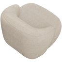 Ver imagem 7 de Kit 02 Poltronas Decorativa Fixa Orgânica para Sala Living Barolo L06 Linho Bege Escuro - Lyam