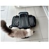Bolsa para Gato Cao Cachorro Pet Transporte Expansivel Animal de Estimaçao Pequeno Porte Viagem Pass - 9