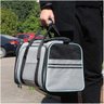 Bolsa para Gato Cao Cachorro Pet Transporte Expansivel Animal de Estimaçao Pequeno Porte Viagem Pass - 20