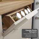 Ver imagem 3 de Cozinha 5 Peças Marquesa Vidro Micro-Ondas Nature-Greige