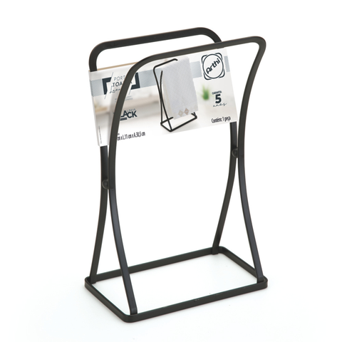 Porta Toalha de Bancada Black - Arthi