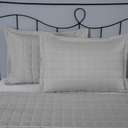 Ver imagem 1 de Porta Travesseiro Matelado 70x50 C/ Aba Americana 1 Pç Soft - Cinza