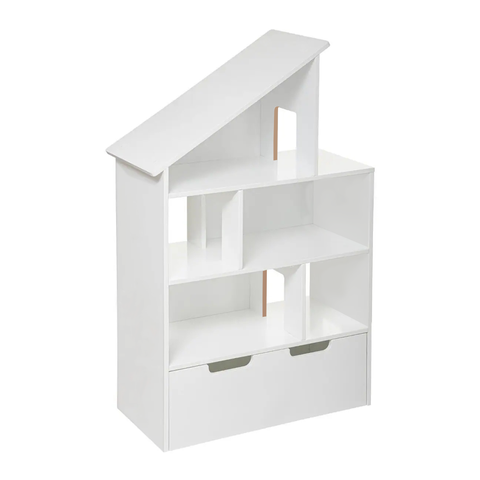 Organizador Infantil Casinha com Baú Nathália 100% Mdf Woodcore Único