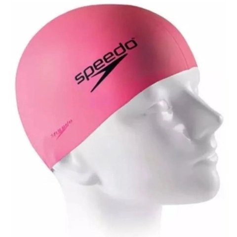 Touca Natação Infantil Swim Cap Rosa Speedo