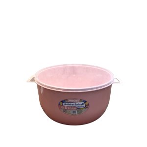 Pote Redondo Caçarola com Tampa e Alça 6,5 Litros Rosa:rosa