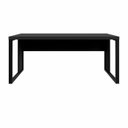 Ver imagem 3 de Mesa Escrivaninha Reta Industrial 170cm Pés Metal 