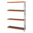 Ver imagem 1 de Mini Porta Pallet Continuação 180x80x300cm Estante para Armazenagem com Plano 500kg