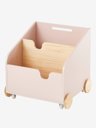 Ver imagem 2 de Livreiro Carrinhos Infantil Ravi Rosê 100% Mdf Woodcore