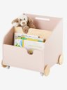 Ver imagem 1 de Livreiro Carrinhos Infantil Ravi Rosê 100% Mdf Woodcore