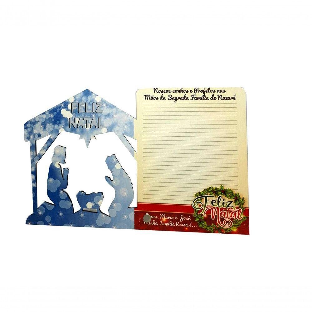 Porta Sonhos e Projetos da Sagrada Familia em Mdf + Caneta Permanente - 2