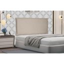 Ver imagem 4 de Cabeceira Painel Casal 1,40m Veneza Suede Bege