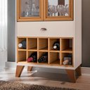 Ver imagem 5 de Kit Aparador 04 Portas Havana com Cristaleira Luma B01 Off White Cinamomo - Lyam Decor