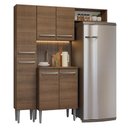 Ver imagem 4 de Armário de Cozinha Compacta 156 Cm Emilly Madesa 03