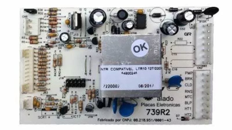 Placa Eletronica Lavadora Electrolux Ltr10 Cod. 64800246 - 1