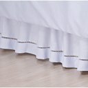 Ver imagem 1 de Saia de Mini Berço Piquet P.p 100% Alg. Branco