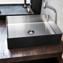 Ver imagem 2 de Cuba Retangular Banheiro Inox 304 Escovada com Válvula Click