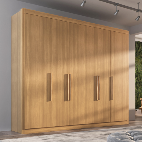 Guarda-roupa Casal Valencia 6 Portas 6 Gavetas