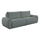 Ver imagem 6 de Sofá Living 3 Lugares Chenille Cinza Escuro Tec.2303 Murale 200cm Yescasa