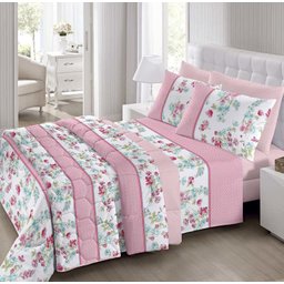 Edredom - King Size - Royal - Sissy - 100% Algodão - Santista - 1