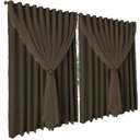 Ver imagem 2 de cortina blackout Livia 7,00 x 2,70 corta luz c/voal marrom
