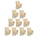 Ver imagem 3 de Kit com 10 Tês Soldáveis com Rosca 25mm x 3/4" Plastilit