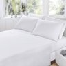 Jogo de Cama Solteiro Prata 150 Fios Branco - Santista - 2