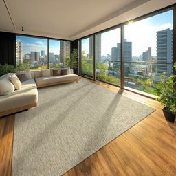 Tapete 250x300cm New Boucle Tapetes São Carlos - 1