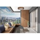 Ver imagem 3 de Plafon Wood Madeira Redondo Led 18w Bivolt Imbuia:6500k Branco Frio