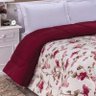 Coberdrom Solteiro New 01 Peça Dupla Face Malha/Manta - Cereja Cor 05 - 3